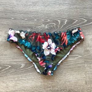 Hollister | ruffle bikini bottoms